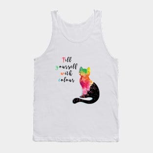 Fill Yourself With Colour Tank Top